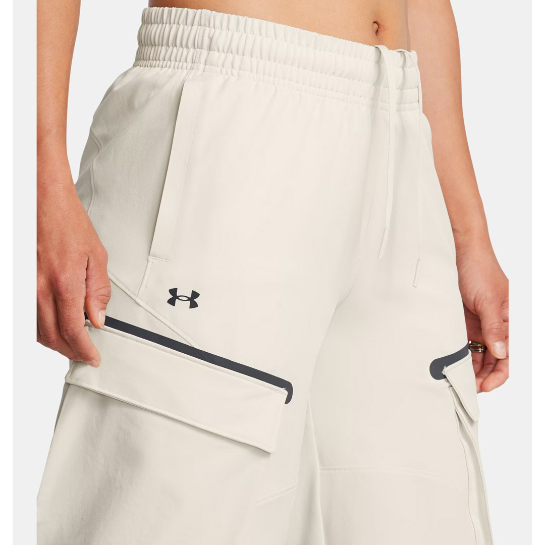 UNDER ARMOUR UNSTOPPABLE CARGO PANT 1386481-110 Εκρού