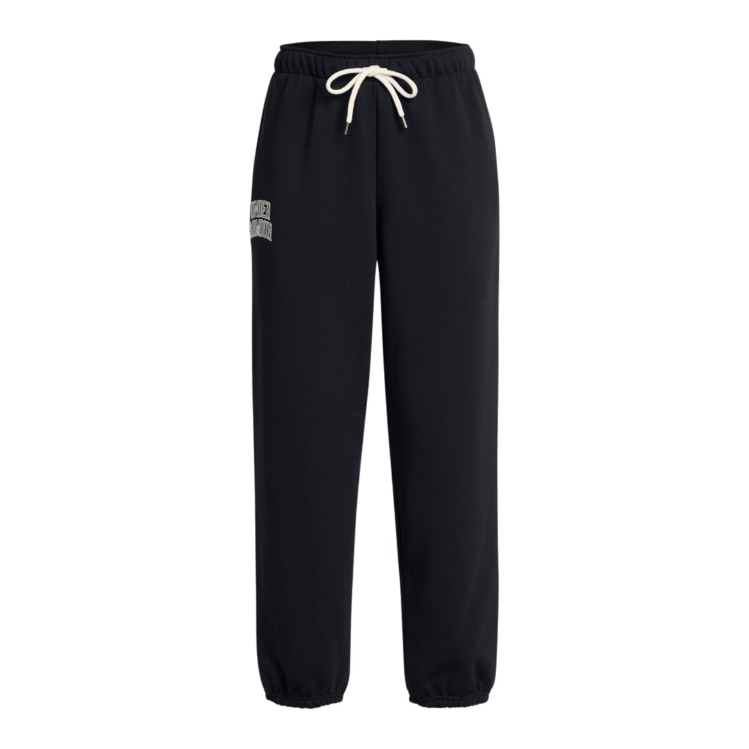 UNDER ARMOUR ICON HWT TERRY OS PANT 1386496-001 Black