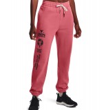 UNDER ARMOUR PROJECT ROCK HM GYM FLC PANT 1373601-600 Μπορντό Εικόνα 