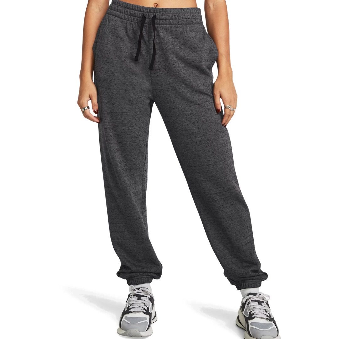 UNDER ARMOUR RIVAL TERRY JOGGER 1382735-015 Γκρί