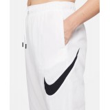 NIKE W NSW ESSNTL WVN MR PANT HBR DM6183-100 Λευκό Εικόνα 1