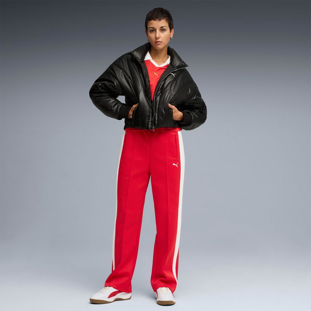PUMA T7 ALWAYS ON STRAIGHT TRACK PANTS OP 629797-11 Κόκκινο