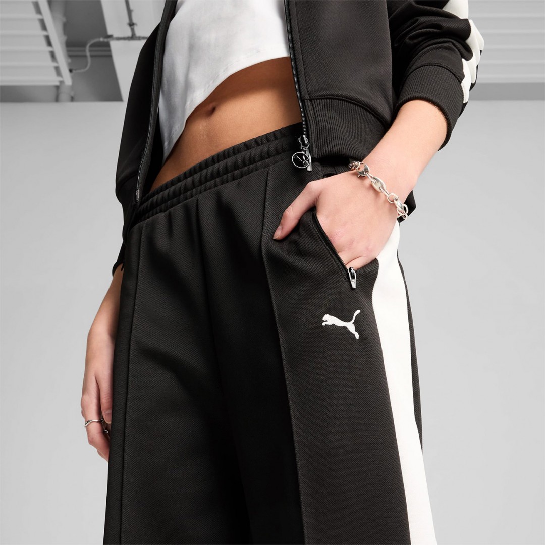 PUMA T7 ALWAYS ON STRAIGHT TRACK PANTS OP 629797-01 Μαύρο