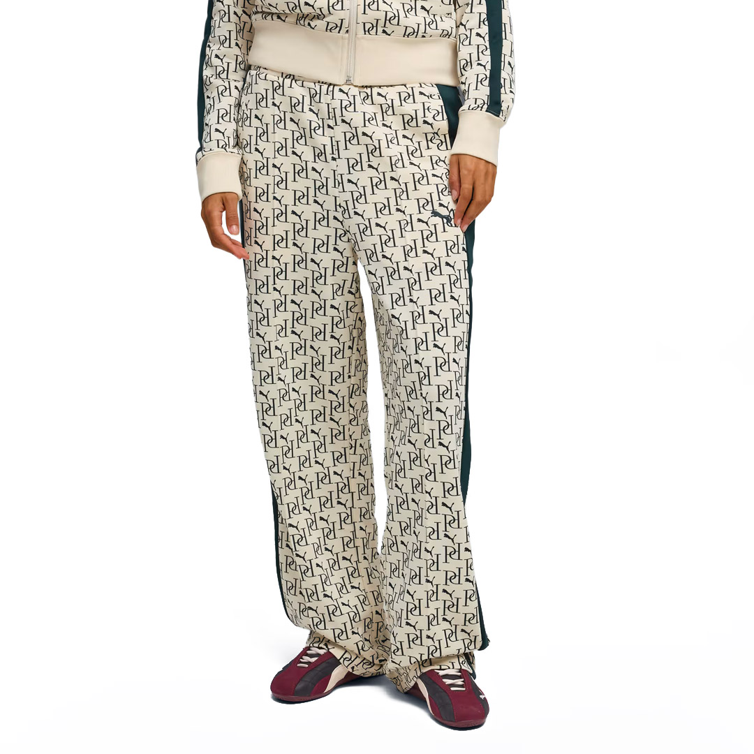 PUMA T7 AOP STRAIGHT TRACK PANTS PT 634321-87 Εκρού