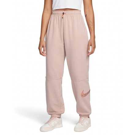 NIKE W NSW SWSH FLC HR JOGGER DM6205-601 Ροζ