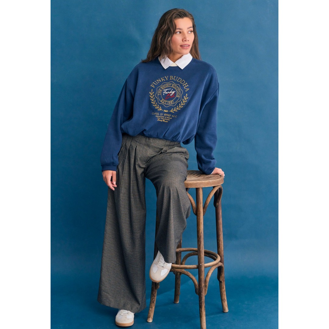 FUNKY BUDDHA FBL012-121-02-NAVY Μπλέ