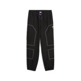 PUMA X X-GIRL CARGO PANTS WV 624719-01 Μαύρο Εικόνα 4