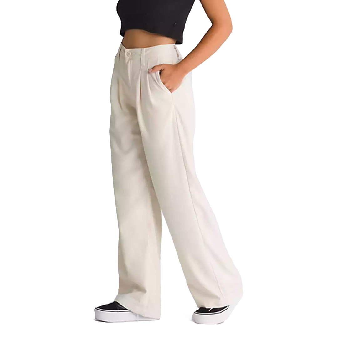 VANS ALDER RELAXED PLEATED PANT VN000GA0DJR-DJR Beige