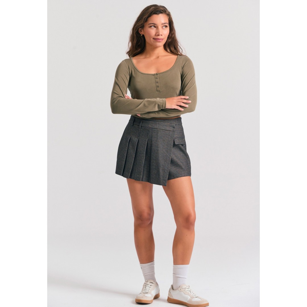 FUNKY BUDDHA FBL012-104-07-DUSTY OLIVE ΛΑΔΙ