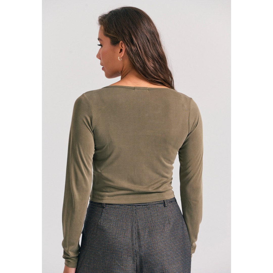 FUNKY BUDDHA FBL012-104-07-DUSTY OLIVE ΛΑΔΙ