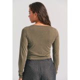 FUNKY BUDDHA FBL012-104-07-DUSTY OLIVE ΛΑΔΙ Εικόνα 1