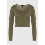 FUNKY BUDDHA FBL012-104-07-DUSTY OLIVE ΛΑΔΙ Εικόνα 3