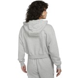 NIKE W NSW CLUB FLC GX CROP HDY DQ5850-063 Grey Image 0