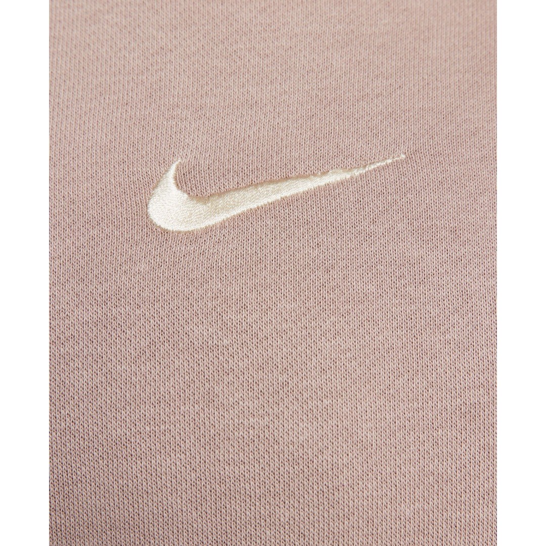 NIKE W NSW PHNX FLC OOS CREW DQ5761-272 Μπέζ