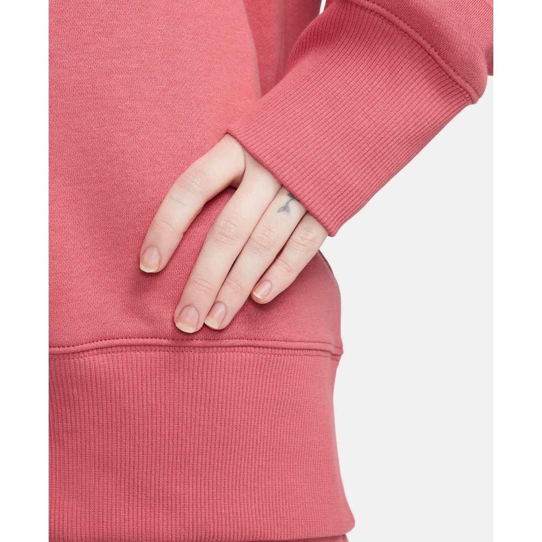 NIKE W NSW PHNX FLC OS CREW MS FD1128-655 Μπορντό