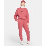 NIKE W NSW PHNX FLC OS CREW MS FD1128-655 Μπορντό Εικόνα 5