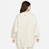 NIKE W NSW FLC OS CREW GLS FZ4631-113 Ecru Image 0