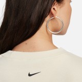 NIKE W NSW FLC OS CREW GLS FZ4631-113 Ecru Image 2