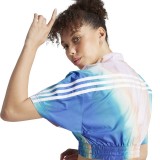 adidas Sportswear W FI WVN TEE IC0476 Colorful Image 2