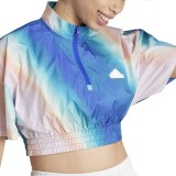 adidas Sportswear W FI WVN TEE IC0476 Colorful Image 3