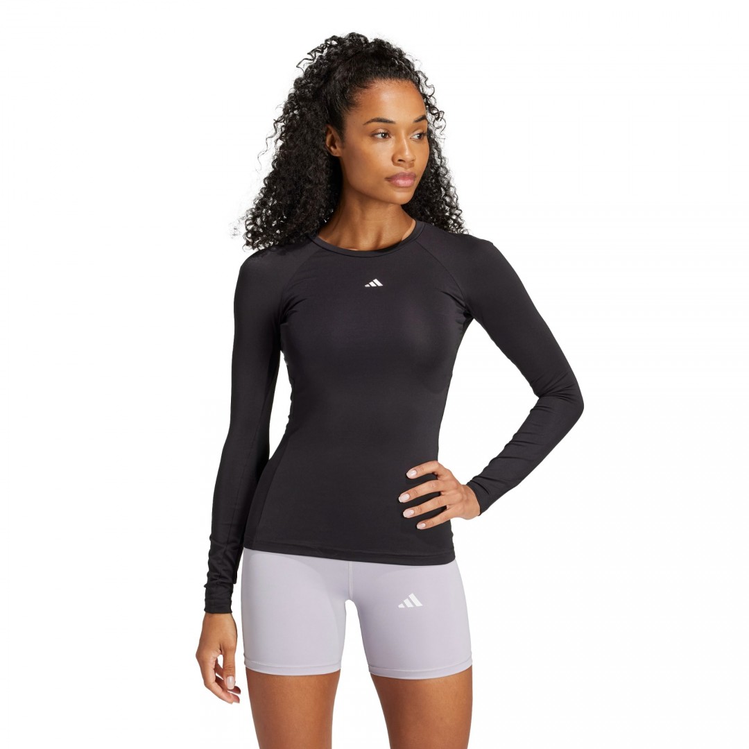 adidas Performance TF LS T IK7918 Μαύρο