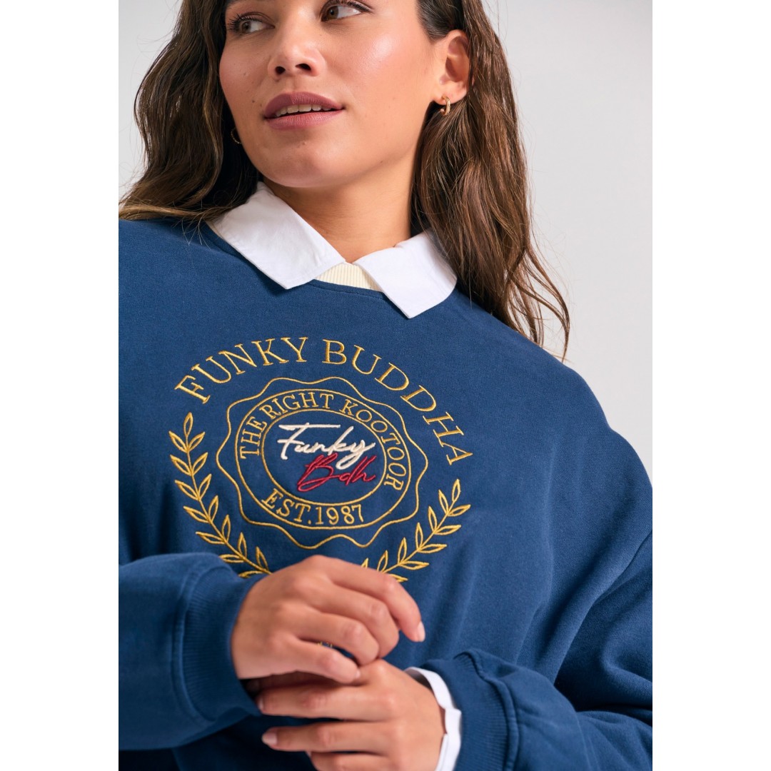 FUNKY BUDDHA FBL012-106-06-NAVY Blue