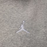 JORDAN BROOKLYN FLEECE CREW FV7074-063 Γκρί Εικόνα 2
