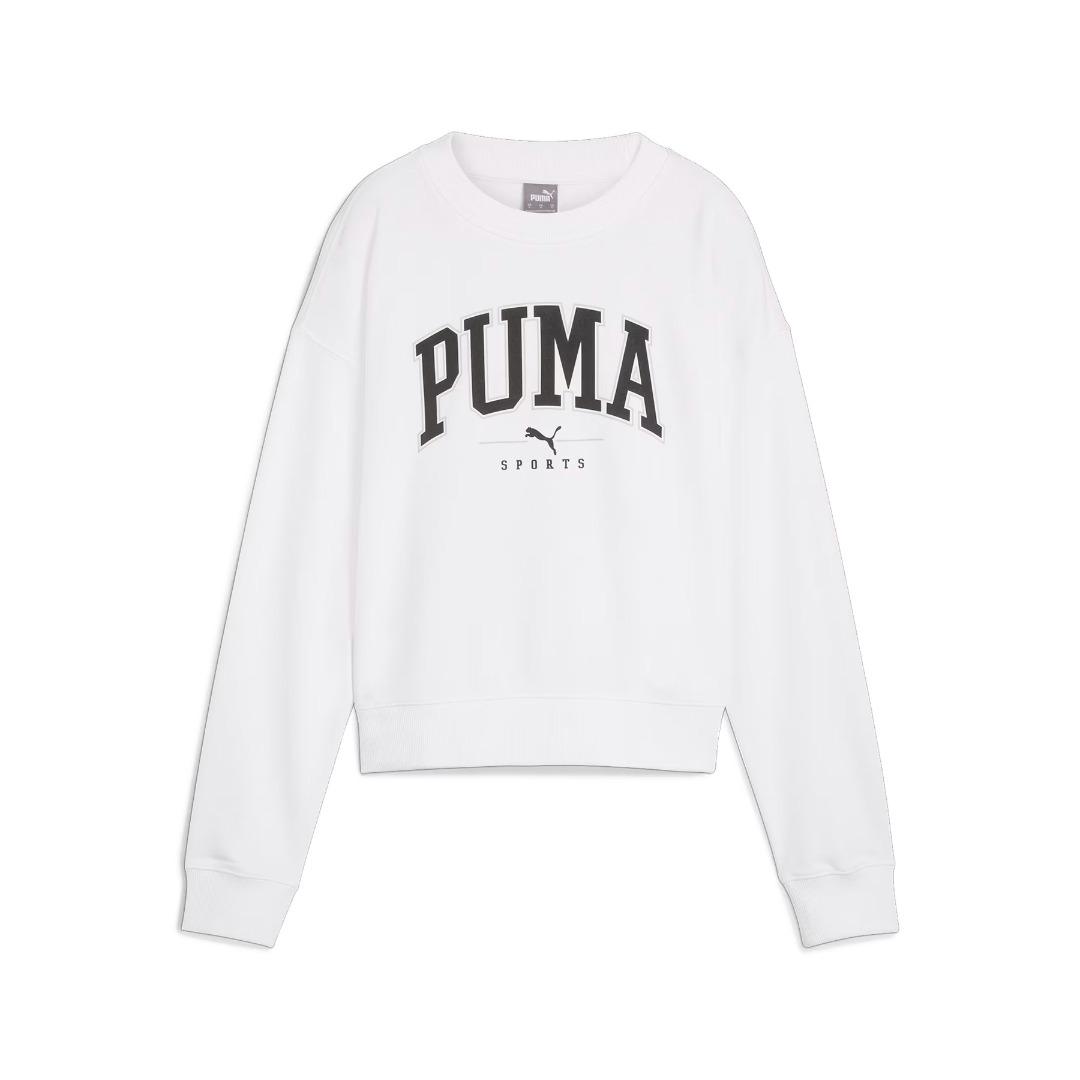 PUMA SQUAD CREW TR 682493-02 White