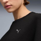 PUMA W CLOUDSPUN CREW 527461-01 Black Image 2