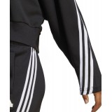 adidas Sportswear W FI 3S CREW IB8494 Black Image 4