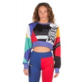 ELLESSE HERITAGE BREVIL CROP SWEATSHIRT SGC07279-MULTI Colorful Image 
