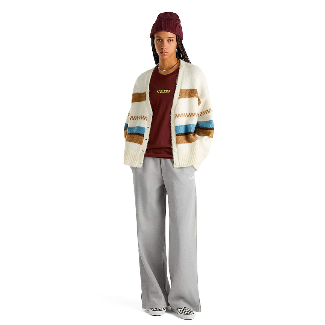 VANS VALERIE STRIPE CARDIGAN VN000HJBFS8-FS8 Εκρού