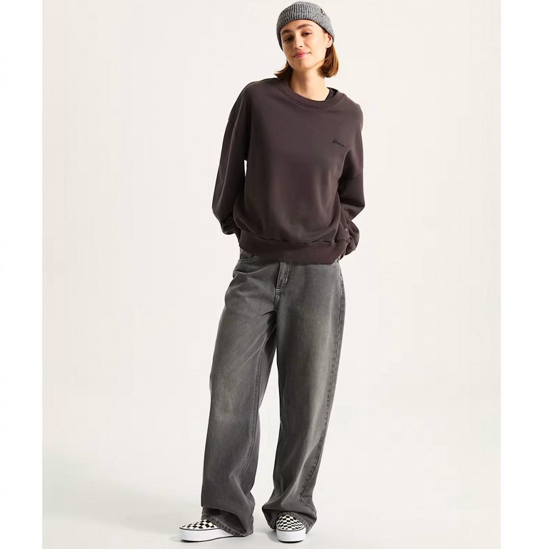 VANS RETRO CREW VN000M9SBLK-BLK Μαύρο