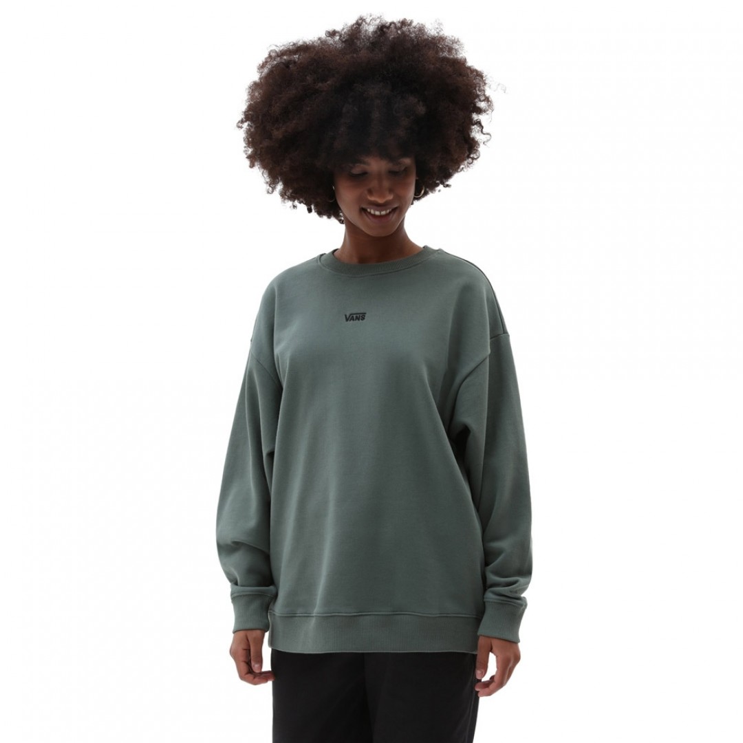 VANS FLYING V OS FT LS CREW VN0A7RMBYQW-YQW Green