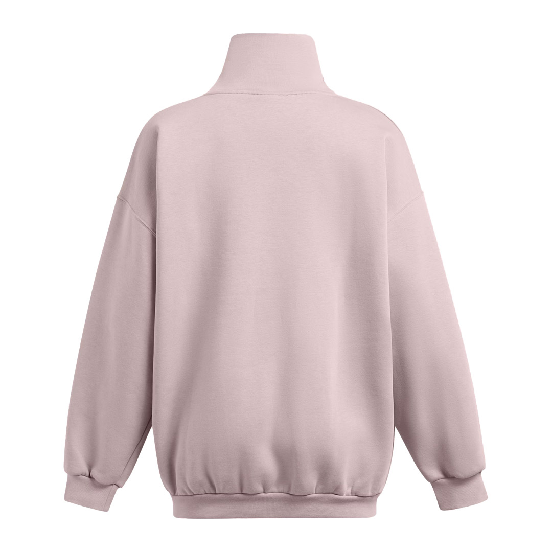 UNDER ARMOUR ICON FLEECE OS MOCK CREW 1386500-015 Grey