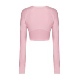 UNDER ARMOUR HG RIB 1/4 ZIP 6003981-673 Pink Image 0