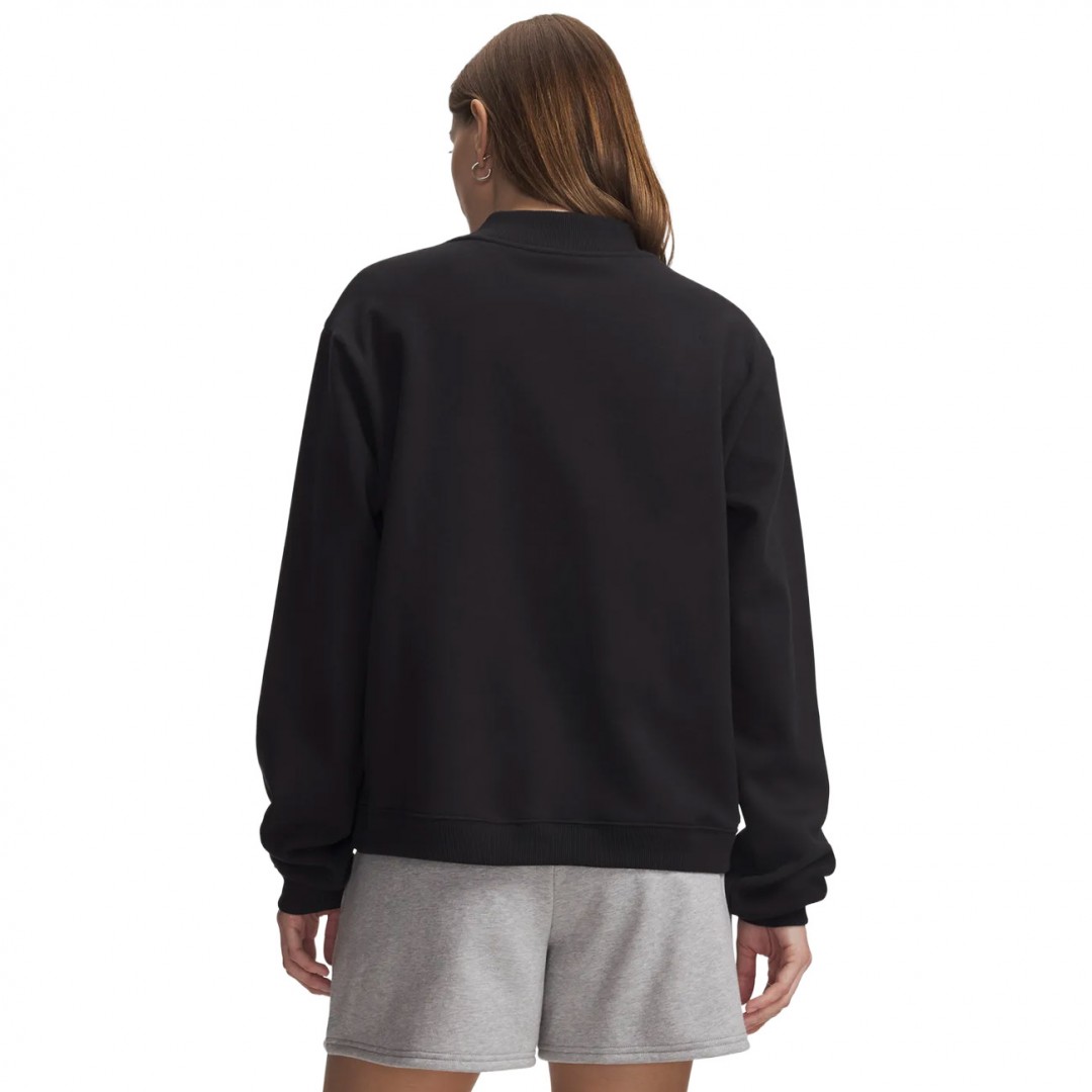 UNDER ARMOUR ICON FLEECE WM MOCK NK 6013537-008 Black