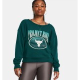 UNDER ARMOUR PJT RCK HW TERRY LS Q1 1382705-449 Pine Image 
