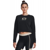 UNDER ARMOUR PROJECT ROCK HM GYM FLC CRW 1373600-001 Μαύρο Εικόνα 