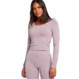 UNDER ARMOUR TRAIN SEAMLESS LS 1379150-015 Grey Image 