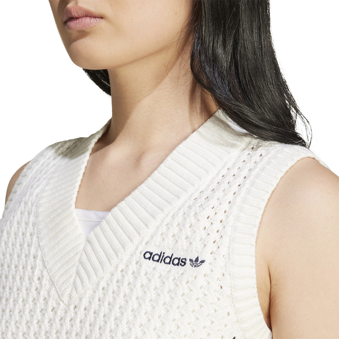 adidas Originals KNIT VEST IX1037 Εκρού