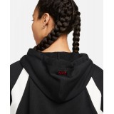 NIKE W NSW CRC50 FLC HOODIE DQ6224-010 Black Image 2