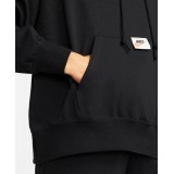 NIKE W NSW CRC50 FLC HOODIE DQ6224-010 Black Image 3