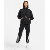 NIKE W NSW CRC50 FLC HOODIE DQ6224-010 Black Image 4
