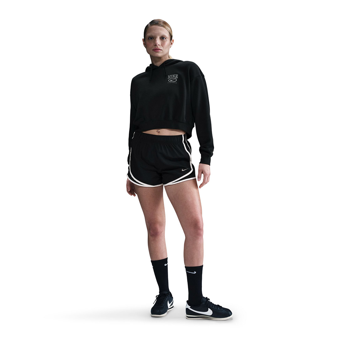NIKE W NSW CLUB FLC OS GX CRP HDY HJ0925-010 Black