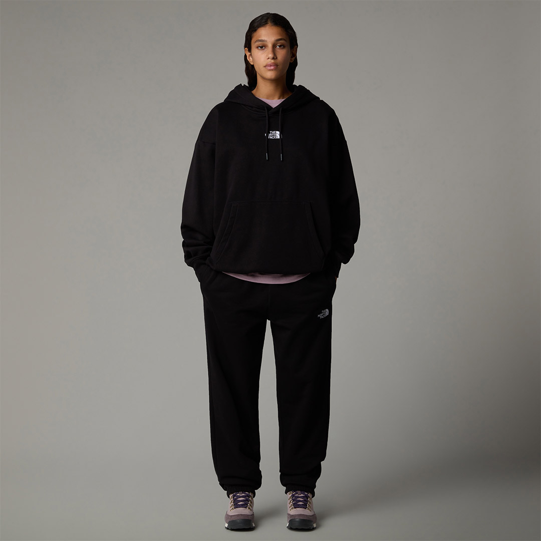 THE NORTH FACE W ESSENTIAL OVERSIZE HOODIE NF0A89ENJK3-JK3 Μαύρο