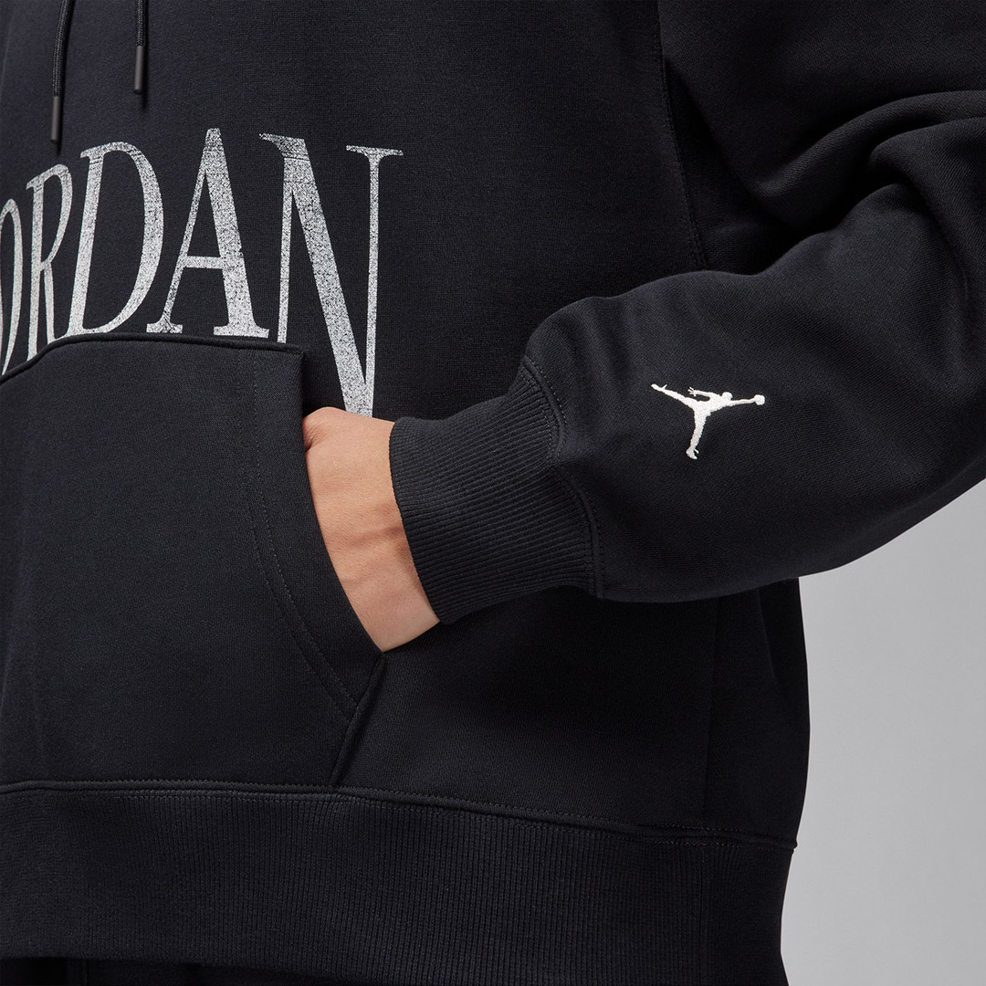 JORDAN BROOKLYN FLEECE FN5434-010 Μαύρο
