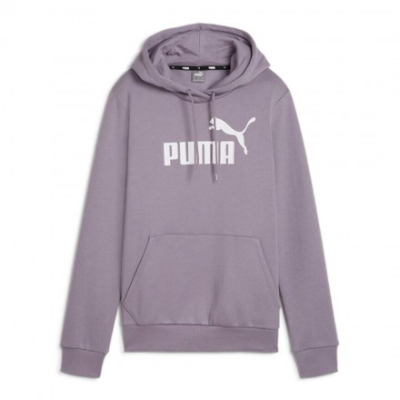 PUMA ESS LOGO HOODIE FL 586789-30 Purple