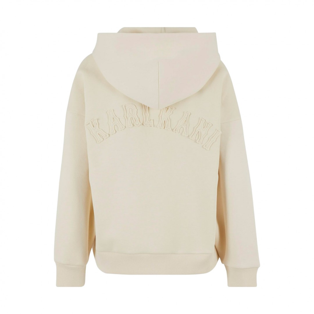 KARL KANI SIGNATURE OS HOODIE KW253-031-1-BEIGE Μπέζ