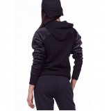 BODY ACTION GYM HOODIE 061923-01-01 Black Image 0